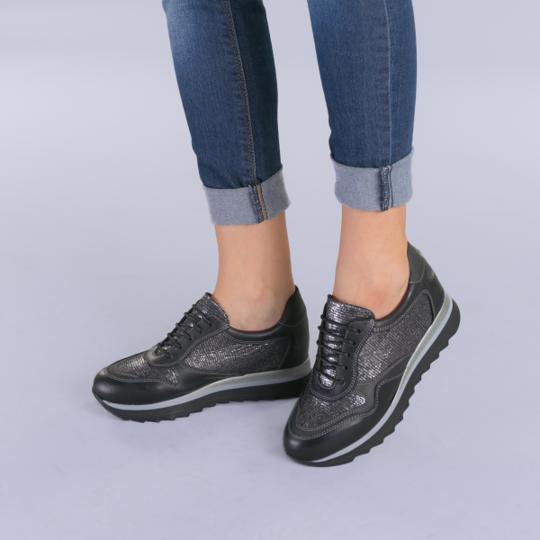 Δερμάτινα παπούτσια Size μαύρα, 3 - Kalapod.gr